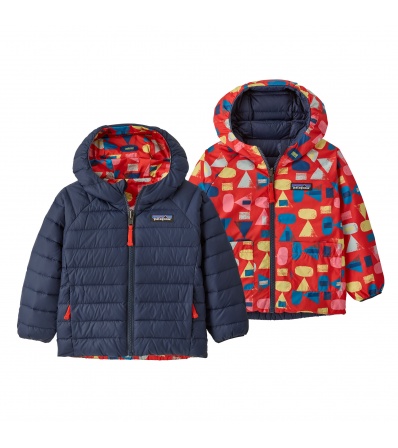 Детско Яке Patagonia Baby Reversible Down Sweater Hoody